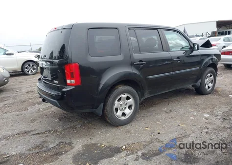 2011 Honda Pilot Lx from USA, damaged, VIN 5FNYF3H26BB024218